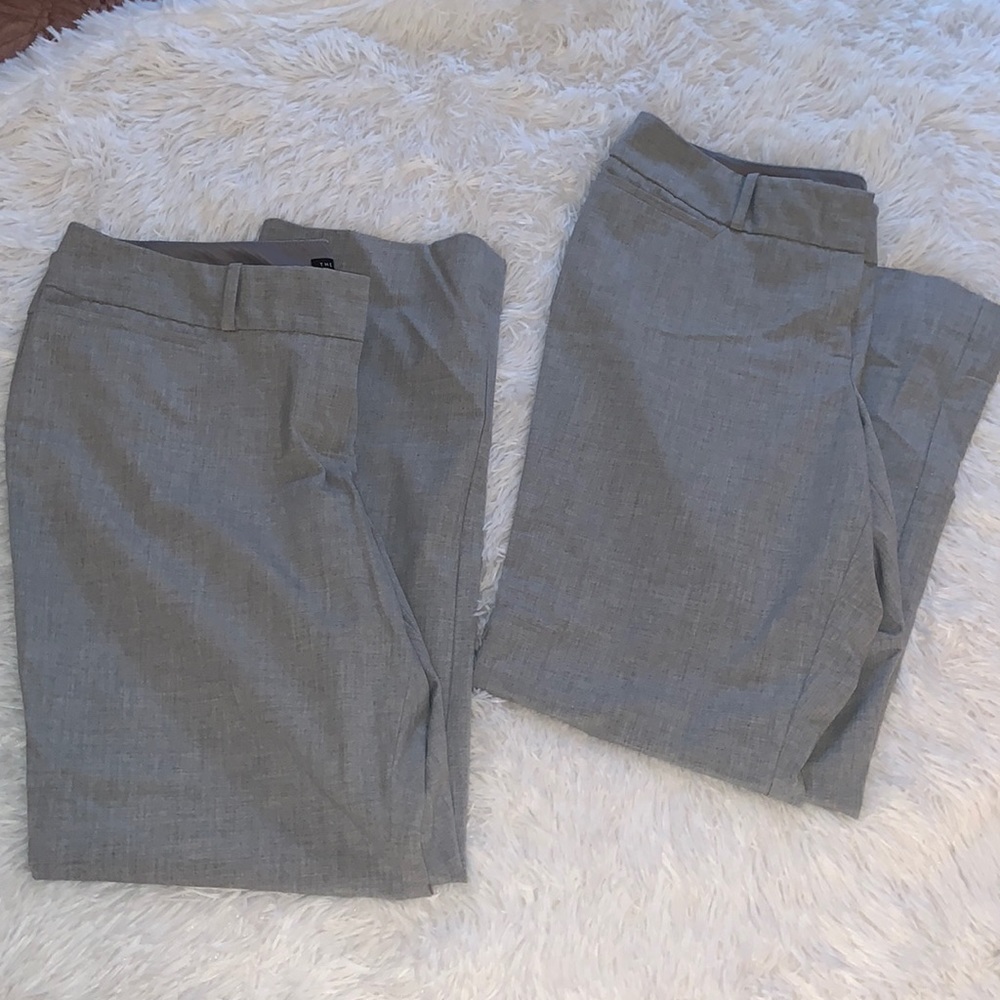Lot of 2 The Limited Collection Drew Fit Gray 12P